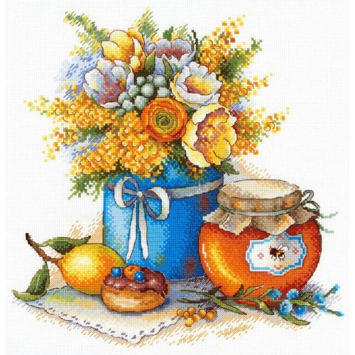 (image for) Sweet Honey Counted Cross Stitch Kit